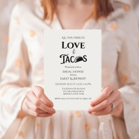 All you need is love & tacos Bridal Shower