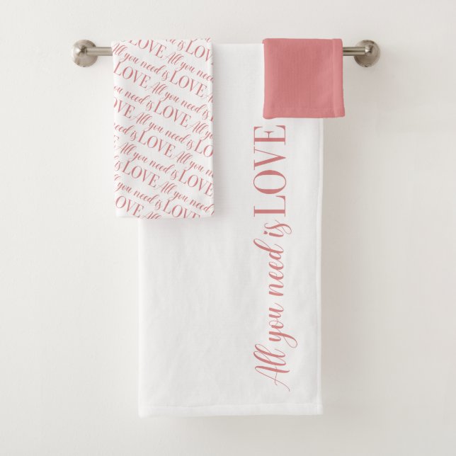 All You Need Is Love Towel Set (Insitu)