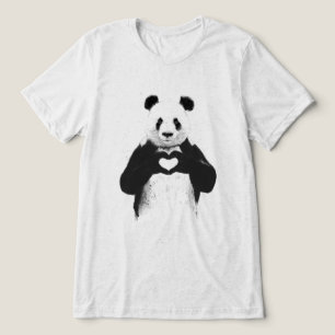 All you need is love Tri-Blend shirt