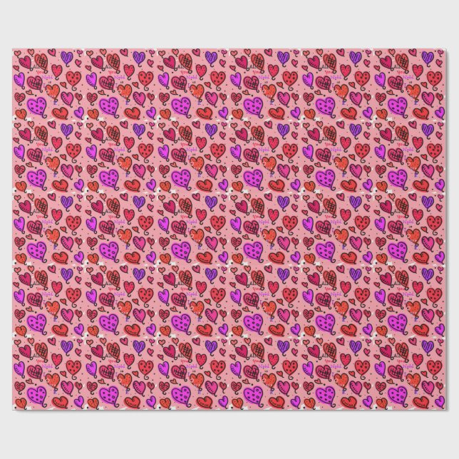 All You Need is Love Wrapping Paper (Flat)