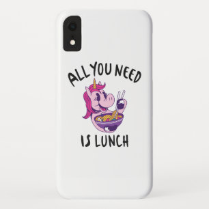 All you need is lunch Case-Mate iPhone case