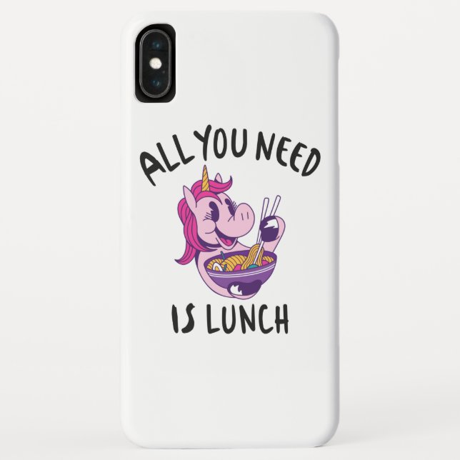 All you need is lunch Case-Mate iPhone case (Back)