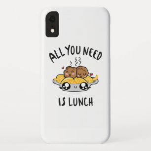 All you need is lunch Case-Mate iPhone case