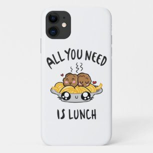 All you need is lunch Case-Mate iPhone case