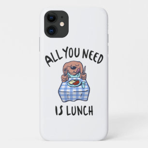 All you need is lunch Case-Mate iPhone case
