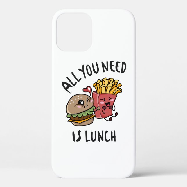 All you need is lunch Case-Mate iPhone case (Back)