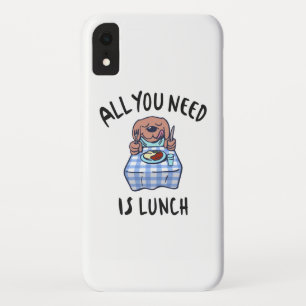 All you need is lunch Case-Mate iPhone case