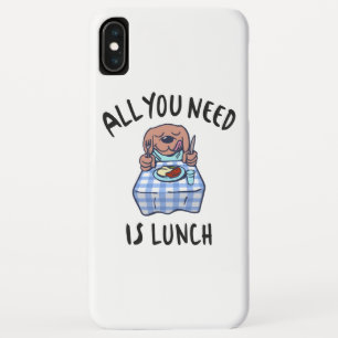 All you need is lunch Case-Mate iPhone case