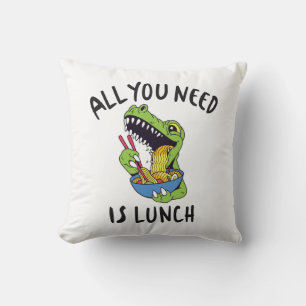 All you need is lunch cushion