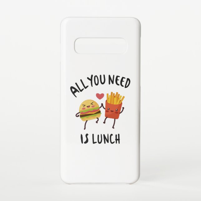 All you need is lunch samsung galaxy case (Back)
