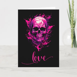All You Need Is Purple Love And Rock On Valentine´ Card