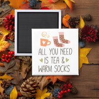 All you need is Tea & Warm socks seasonal