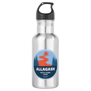 Allagash Wild And Scenic River Maine 532 Ml Water Bottle