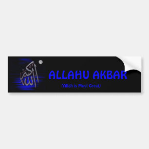 ALLAHU AKBAR Bumper Sticker