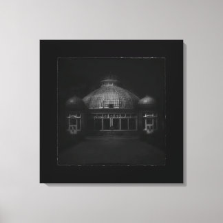 Allan Gardens Conservatory Palm House 7 Border Canvas Print