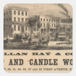 Allan Hay and Company Square Sticker