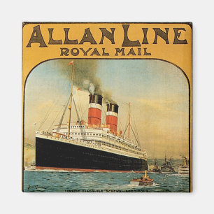 Allan Line Magnet