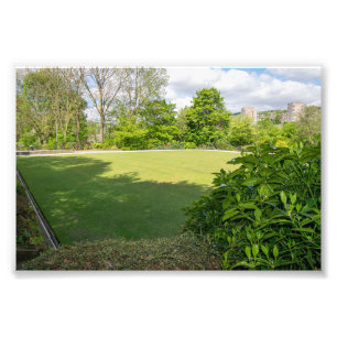 Allan Park Bowling Green, Sowerby Bridge Photo Print