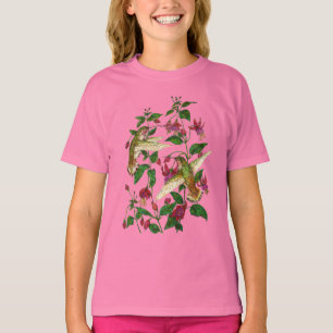 Allan's Hummingbird with Fuschia T-Shirt