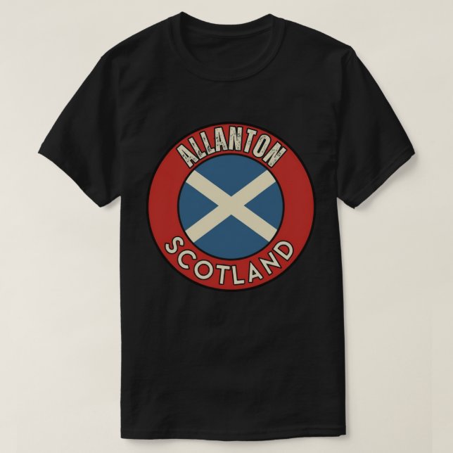Allanton, Scotland T-Shirt (Design Front)