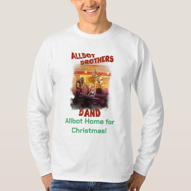 Allbot Brothers Band Christmas t-shirt (Front)