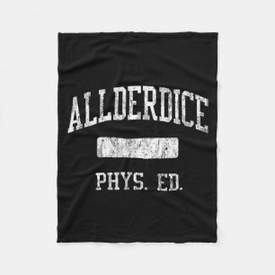 Allderdice High School Hs Ttsburgh Pa Phys Ed  Fleece Blanket