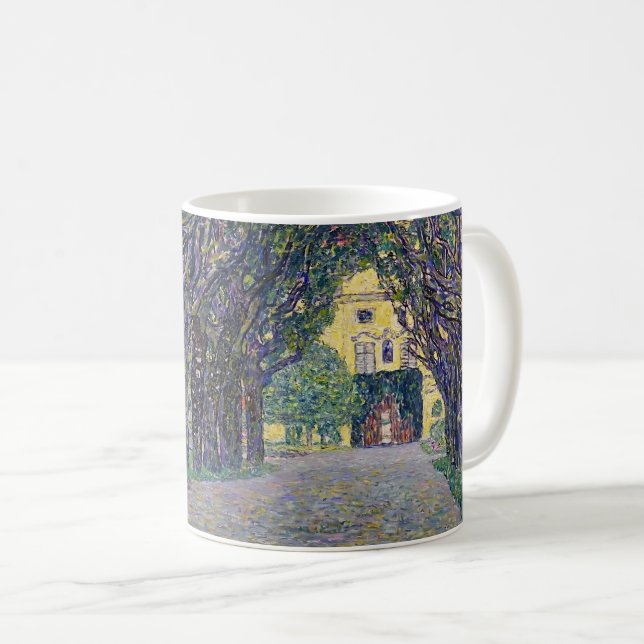 Allee at Schloss Kammer, Gustav Klimt Coffee Mug (Front Right)