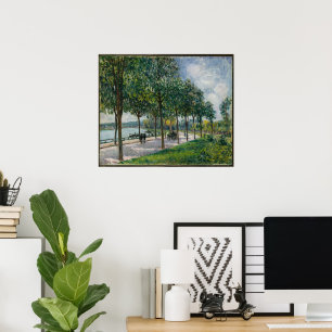 Allee of Chestnut Trees, fine art, Poster