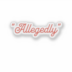 Allegedly Funny