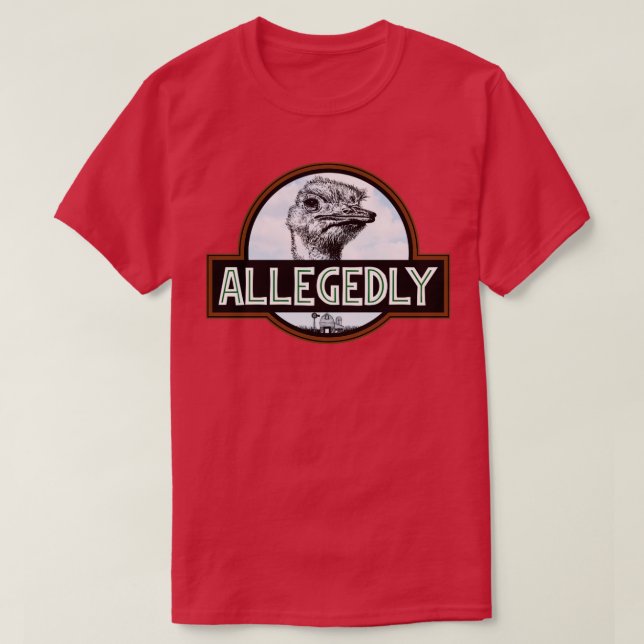 Allegedly Ostrich Park Alt RxTP T-Shirt (Design Front)