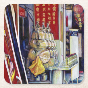 Allegedly Probabilistic, Singapore Square Paper Coaster