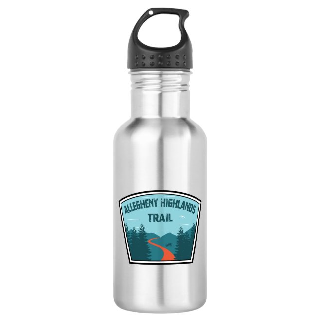 Allegheny Highlands Trail 532 Ml Water Bottle (Front)