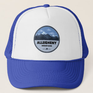 Allegheny Mountains Camping Trucker Hat