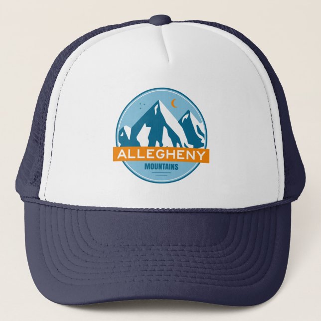 Allegheny Mountains Trucker Hat (Front)