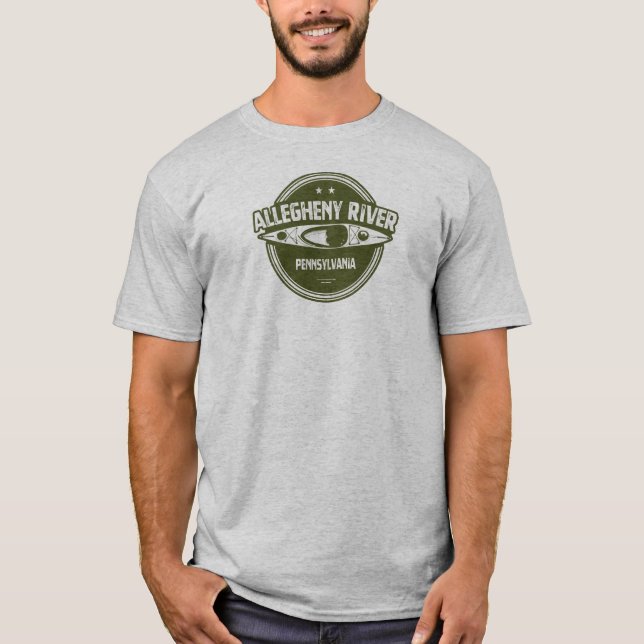 Allegheny River, Pennsylvania T-Shirt (Front)