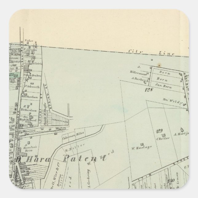 Allegheny ward 7 square sticker (Front)