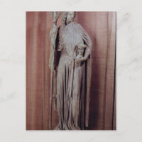 Allegorical figure of church holding a chalice