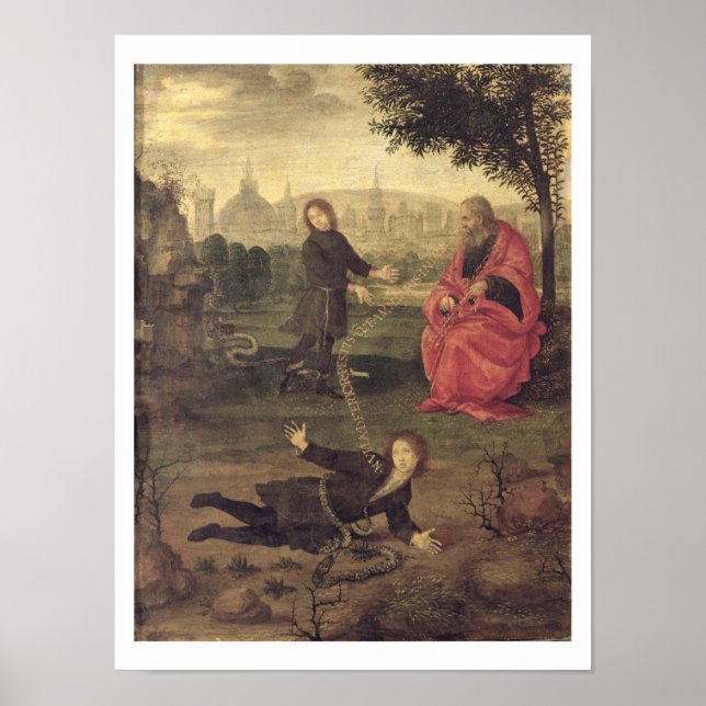 Allegory, c.1485-90 (oil on panel) poster (Front)
