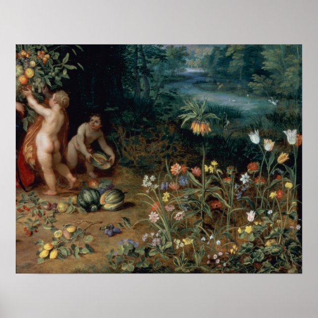 Allegory of Abundance, detail Poster (Front)