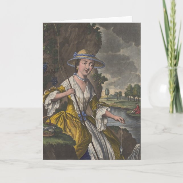 Allegory of August  - Greeting Card (Front)