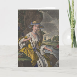 Allegory of August - Greeting Card