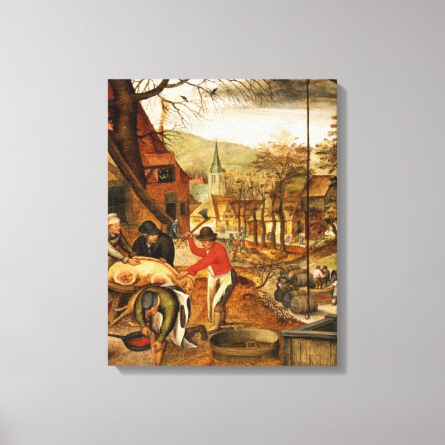 Allegory of Autumn Canvas Print (Front)