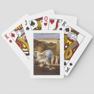 Allegory of Changing Fortune, or Melancholy (oil o Playing Cards