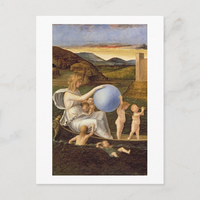 Allegory of Changing Fortune, or Melancholy (oil o Postcard (Front)