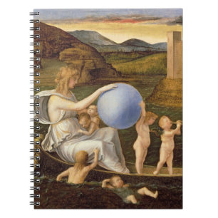 Allegory of Changing Fortune, or Melancholy (oil o Spiral Notebook