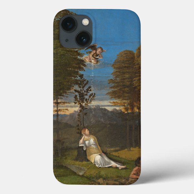 Allegory of Chastity, c. 1505 (oil on panel) Case-Mate iPhone Case (Back)