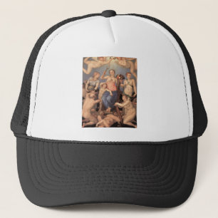 Allegory of Happiness by Agnolo Bronzino Trucker Hat