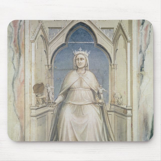 Allegory of Justice, c.1305 Mouse Pad (Front)