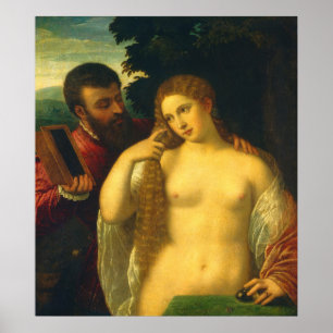 Allegory of Love - Titian Fine Art Poster