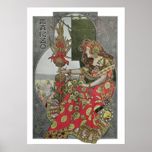 Allegory of March by Gaspar Camps Poster